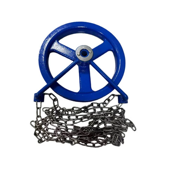 butterfly valve chain wheel