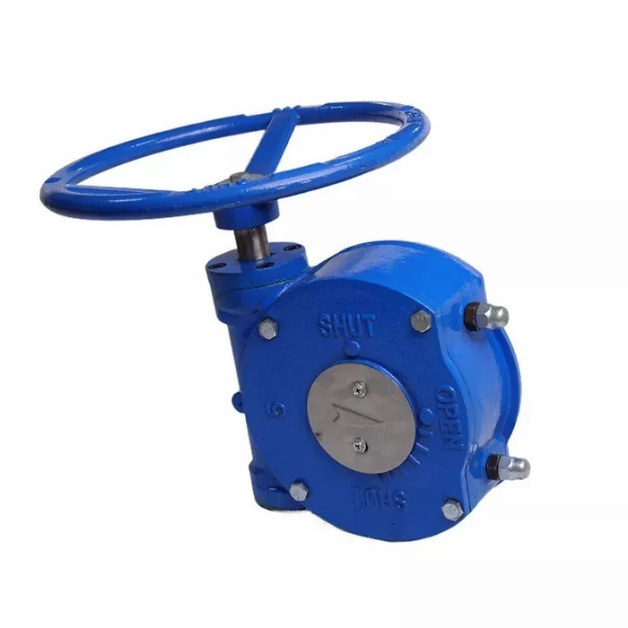 HQF- welded ball valve worm gearbox